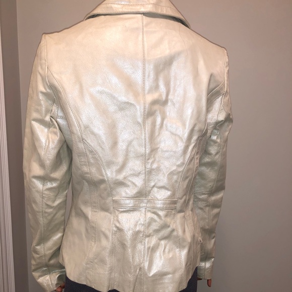 White leather jacket - Picture 4 of 5